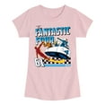 thumbnail image 1 of Marvel - Fantastic Four Retro Racing Flying Car - Youth Girls Short Sleeve T-Shirt, 1 of 4