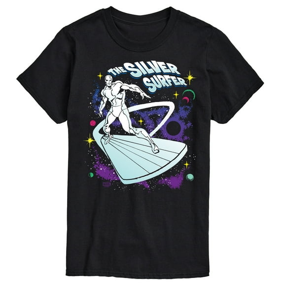 Marvel - Fantastic Four Silver Surfer Retro - Men's Short Sleeve Graphic T-Shirt