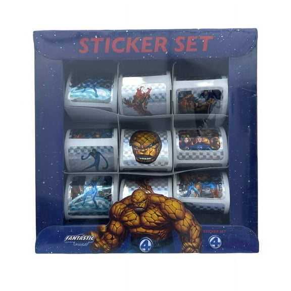 Marvel Fantastic Four Sticker Set