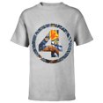 thumbnail image 1 of Marvel Fantastic Four Super Heroes 4 Logo - Short Sleeve T-Shirt for Kids - Customized-Athletic Heather, 1 of 5