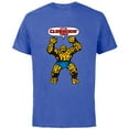 thumbnail image 1 of Marvel Fantastic Four The Thing Clobberin' Time - Short Sleeve Cotton T-Shirt for Adults - Customized-Royal Heather, 1 of 5