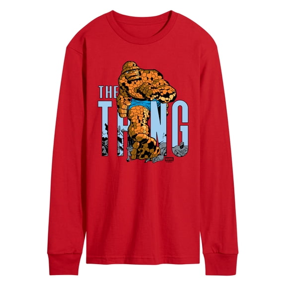 Marvel - Fantastic Four The Thing - Men's Long Sleeve Graphic T-Shirt