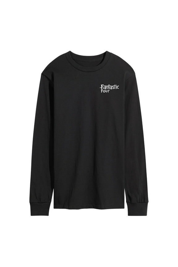 - Fantastic Four Thing Break Through - Men's Long Sleeve Graphic T-Shirt