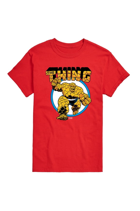 - Fantastic Four Thing Logo - Men's Short Sleeve Graphic T-Shirt