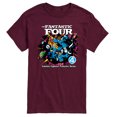 thumbnail image 1 of Marvel - Fantastic Four Vs Galactus Comic Book Cover -Men's Short Sleeve Graphic T-Shirt, 1 of 4