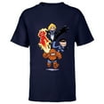 thumbnail image 1 of Marvel Fantastic Four Young - Short Sleeve T-Shirt for Kids - Customized-Navy, 1 of 5
