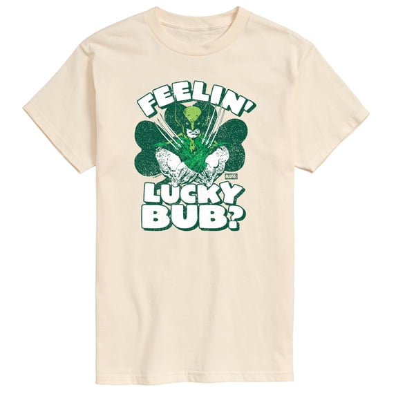 Marvel - Feelin Lucky Bub - Men's Short Sleeve Graphic T-Shirt