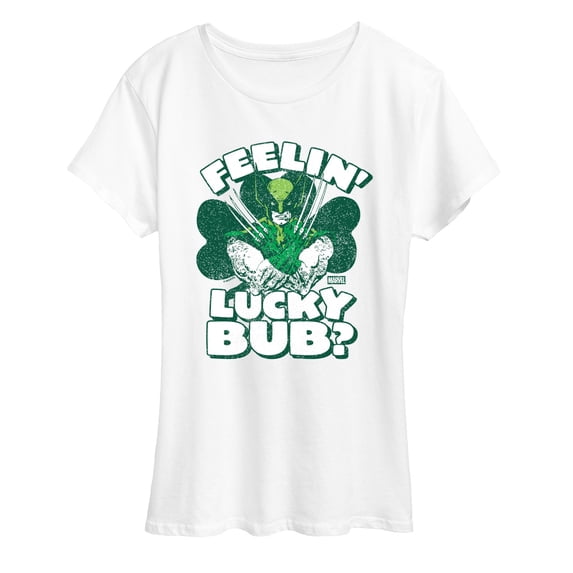 Marvel - Feelin Lucky Bub - Women's Short Sleeve Graphic T-Shirt