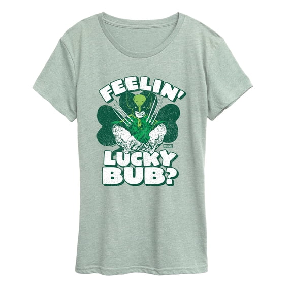 Marvel - Feelin Lucky Bub - Women's Short Sleeve Graphic T-Shirt