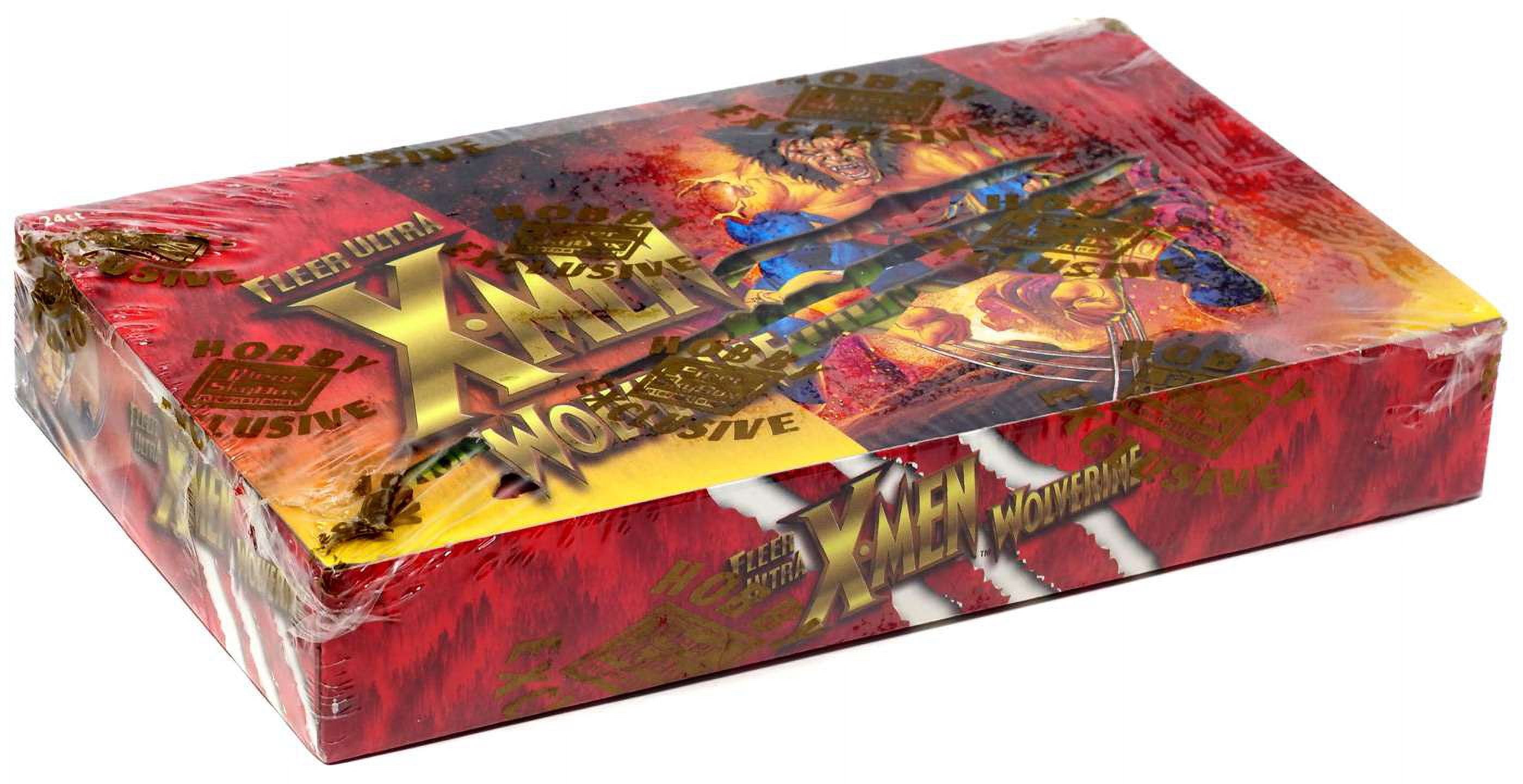 X-MEN MARVEL カード FLEER ULTRA SKY BOX 大量 Marvel Fleer Ultra X-Men Wolverine Trading Card HOBBY Box