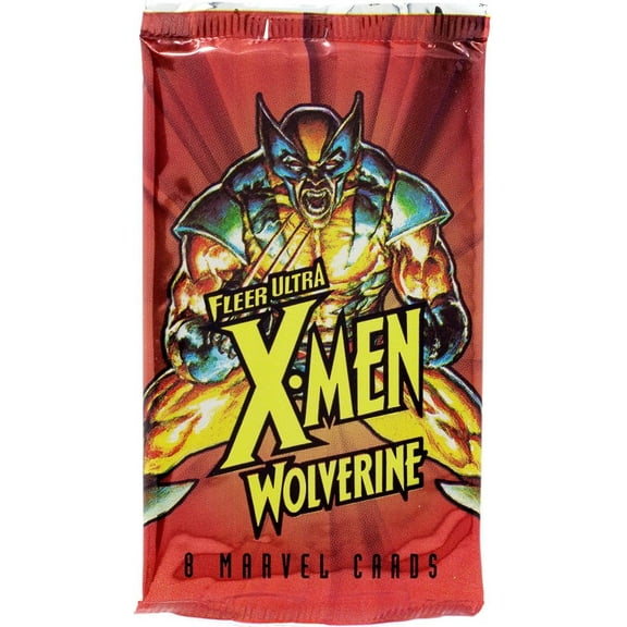 Marvel Fleer Ultra X-Men Wolverine Trading Card HOBBY Pack