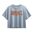 thumbnail image 1 of Marvel - Floral Logo - Youth Girls Boxy T-Shirt, 1 of 4