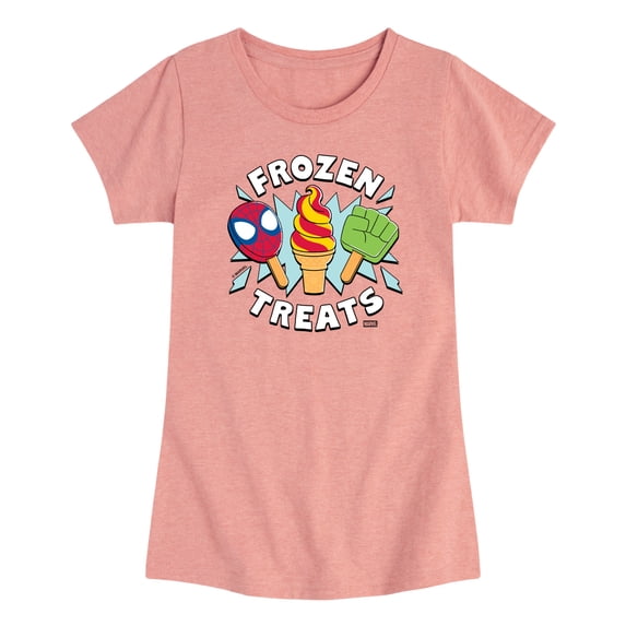 Marvel - Frozen Treats - Toddler Girls Short Sleeve T-Shirt