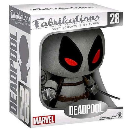 Marvel Funko Fabrikations Deadpool Plush (X-Force (Gray & Black))