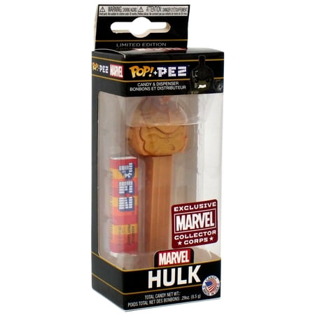 Marvel Funko POP! PEZ Hulk Candy Dispenser [Gold]