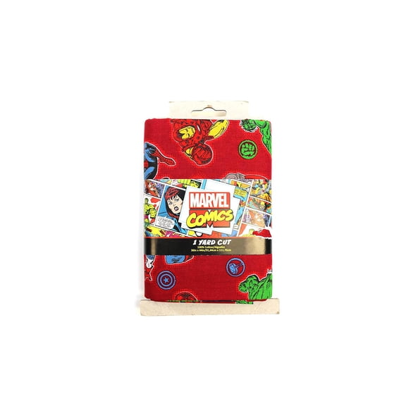 Marvel Fury 4 Pack Of Precut Cotton