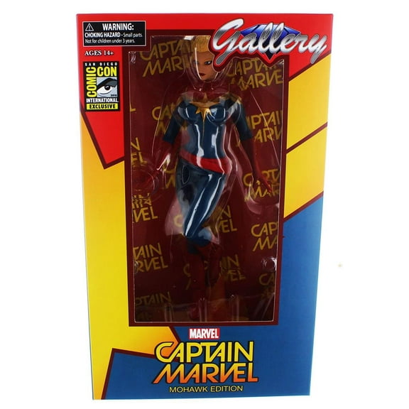 Marvel Gallery Captain Marvel Mohawk Edition 9" PVC Figure (SDCC Exclusive)
