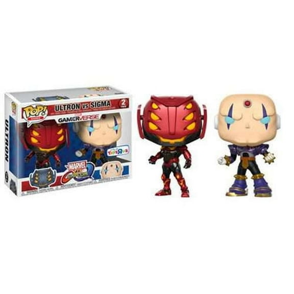 Marvel Gamerverse Funko POP! Games Ultron vs Sigma Vinyl Figure 2-Pack (Red Ultron)