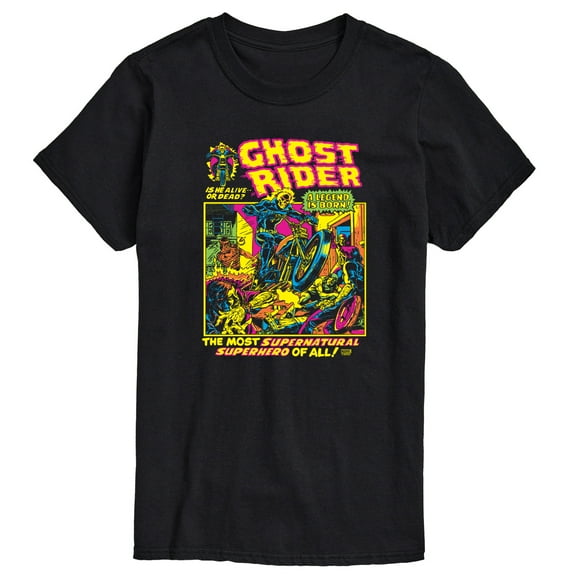 Marvel Ghost Rider - Comic Book - Men's Short Sleeve Graphic T-Shirt