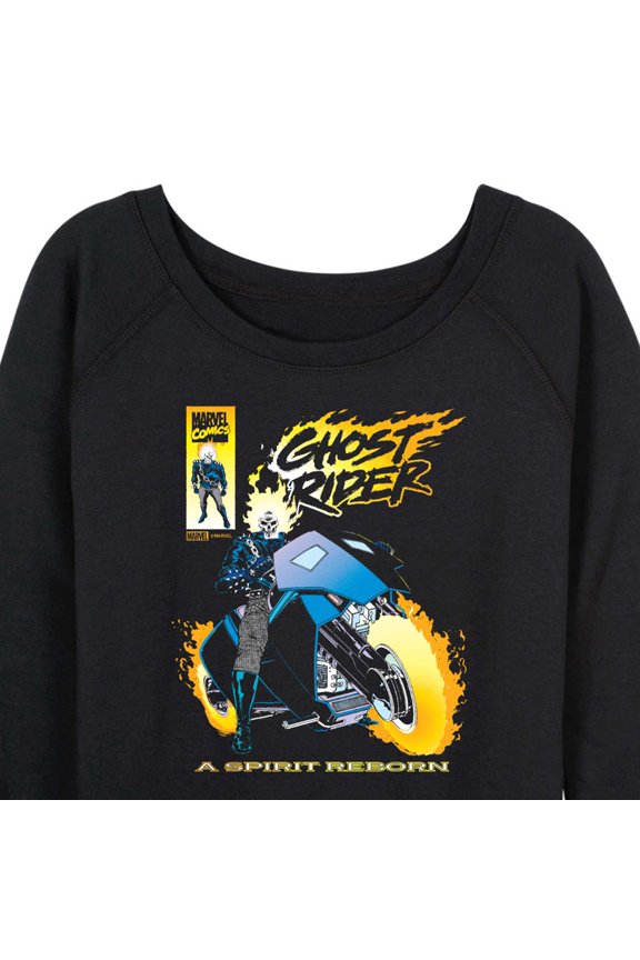 - Ghost Rider Cover - Women's French Terry Long Sleeve Pullover