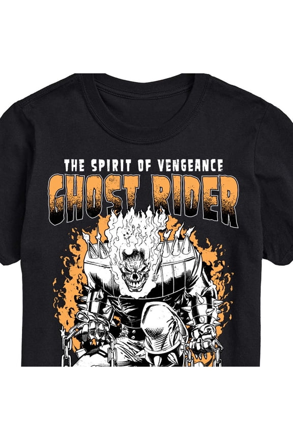 - Ghost Rider Grunge - Men's Short Sleeve Graphic T-Shirt