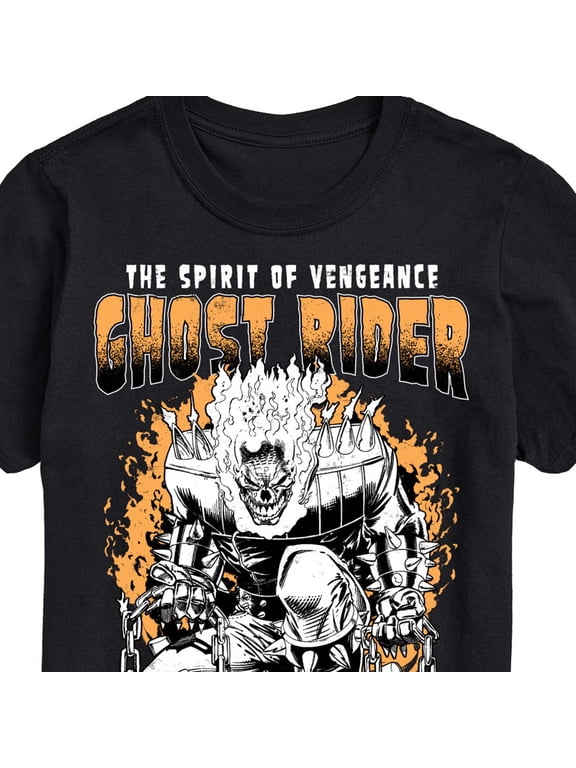 - Ghost Rider Grunge Men's Short Sleeve Graphic T-Shirt