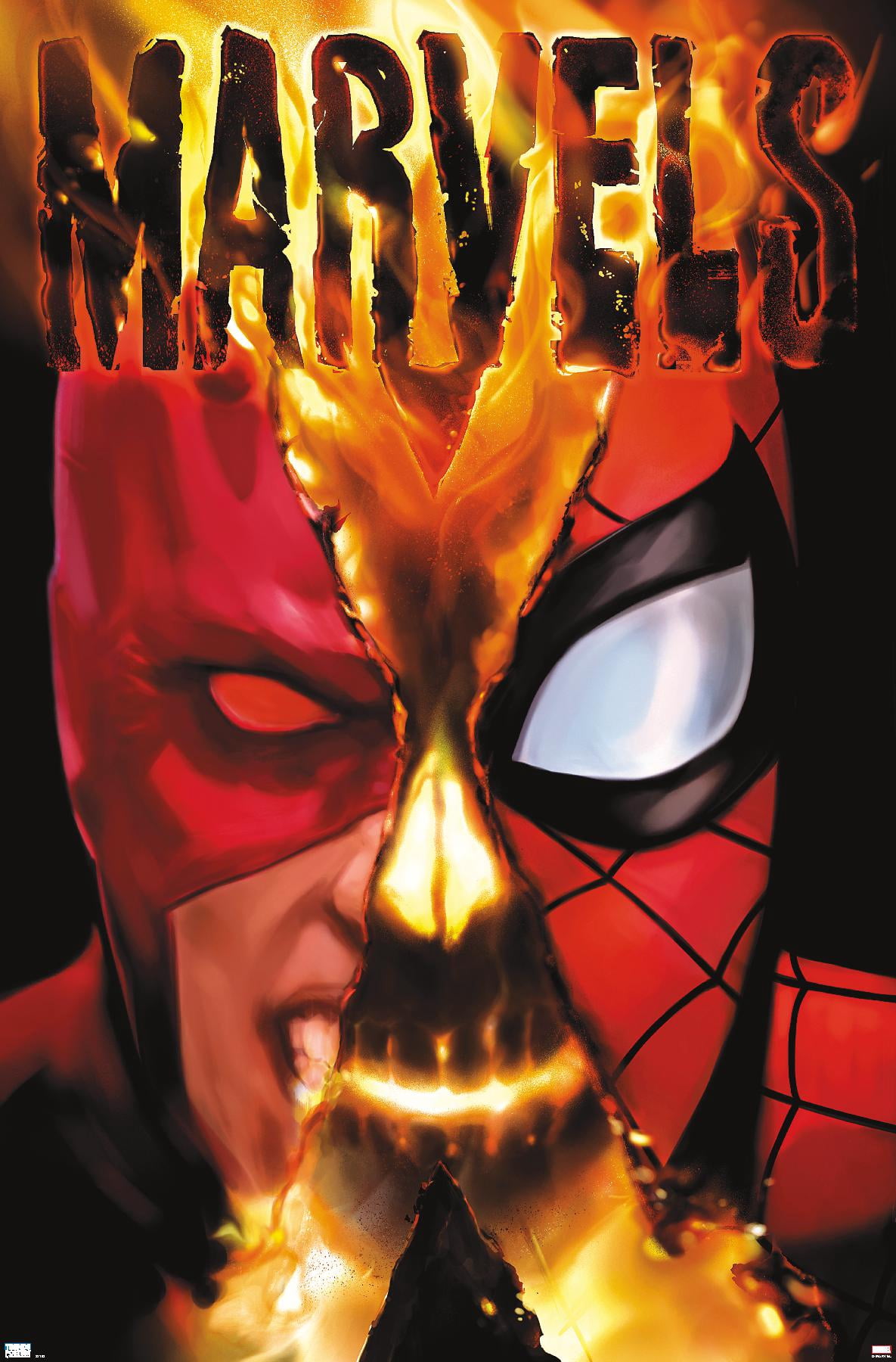Marvel Ghost Rider - Marvels X #2 Wall Poster, 14.725" x 22.375 ...