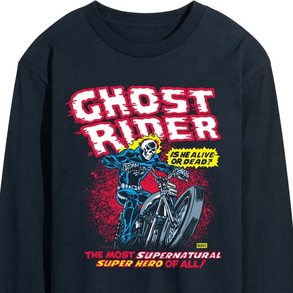 Marvel - Ghost Rider - Men's Long Sleeve Graphic T-Shirt