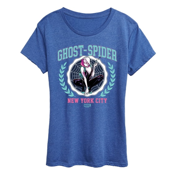 Marvel - Ghost Spider Collegiate - Women's Short Sleeve Graphic T-Shirt