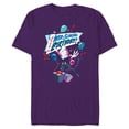 thumbnail image 1 of Marvel Ghost Spider Gwen Stacy Have a Web-Slinging Birthday - Short Sleeve Blended T-Shirt for Adults - Customized-Purple, 1 of 5