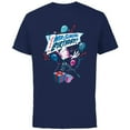 thumbnail image 1 of Marvel Ghost Spider Gwen Stacy Have a Web-Slinging Birthday - Short Sleeve Cotton T-Shirt for Adults - Customized-Navy, 1 of 5