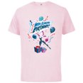 thumbnail image 1 of Marvel Ghost Spider Gwen Stacy Have a Web-Slinging Birthday - Short Sleeve Cotton T-Shirt for Adults - Customized-Soft Pink, 1 of 5
