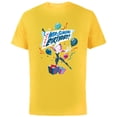 thumbnail image 1 of Marvel Ghost Spider Gwen Stacy Have a Web-Slinging Birthday - Short Sleeve Cotton T-Shirt for Adults - Customized-Yellow, 1 of 5