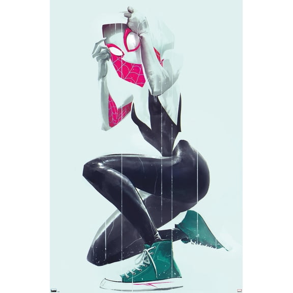 Marvel Ghost-Spider - Hood Wall Poster, 22.375" x 34"