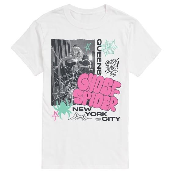 Marvel - Ghost Spider NYC - Men's Short Sleeve Graphic T-Shirt