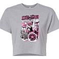 thumbnail image 1 of Marvel - Ghost Spider Punk Band Cropped Graphic T-Shirt, 1 of 5