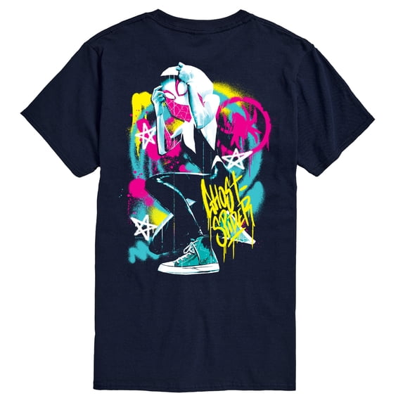 Marvel - Ghost Spider Spray Paint - Men's Short Sleeve Graphic T-Shirt