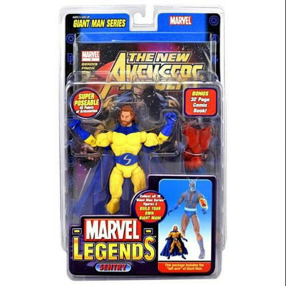 Marvel Giant Man Build A Figure Sentry Action Figure (Bearded Variant)