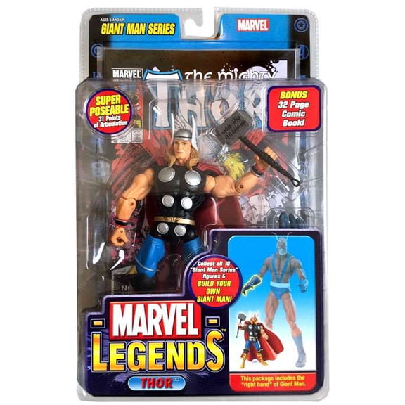 Marvel Giant Man Build A Figure Thor Action Figure