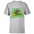 thumbnail image 1 of Marvel Green Goblin Irish I Was a Good Guy St Patrick’s Day - Short Sleeve T-Shirt for Kids - Customized-Athletic Heather, 1 of 5