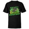 thumbnail image 1 of Marvel Green Goblin Irish I Was a Good Guy St Patrick’s Day - Short Sleeve T-Shirt for Kids - Customized-Black, 1 of 5