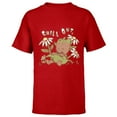 thumbnail image 1 of Marvel Groot Chill Out Relax Guardians of the Galaxy - Short Sleeve T-Shirt for Kids - Customized-Red, 1 of 5