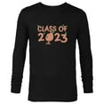 thumbnail image 1 of Marvel Groot Class of 2023 Graduation - Long Sleeve T-Shirt for Men - Customized-Black, 1 of 5