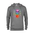 thumbnail image 1 of Marvel Groot Headphones & Flowerpot Rainbow Colors - Pullover Hoodie for Adults - Customized-Graphite Heather, 1 of 5