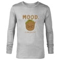 thumbnail image 1 of Marvel Groot Mood I Am Groot Guardians of the Galaxy - Long Sleeve T-Shirt for Men - Customized-Athletic Heather, 1 of 5