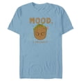 thumbnail image 1 of Marvel Groot Mood I Am Groot Guardians of the Galaxy - Short Sleeve Blended T-Shirt for Adults - Customized-Ocean Blue, 1 of 5