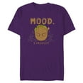 thumbnail image 1 of Marvel Groot Mood I Am Groot Guardians of the Galaxy - Short Sleeve Blended T-Shirt for Adults - Customized-Purple, 1 of 5