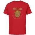 thumbnail image 1 of Marvel Groot Mood I Am Groot Guardians of the Galaxy - Short Sleeve Cotton T-Shirt for Adults - Customized-Red, 1 of 5