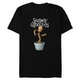 thumbnail image 1 of Marvel Groot Season's Grootings Holiday - Short Sleeve Blended T-Shirt for Adults -Customized-Black, 1 of 5
