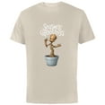 thumbnail image 1 of Marvel Groot Season's Grootings Holiday - Short Sleeve Cotton T-Shirt for Adults- Customized-Natural, 1 of 5